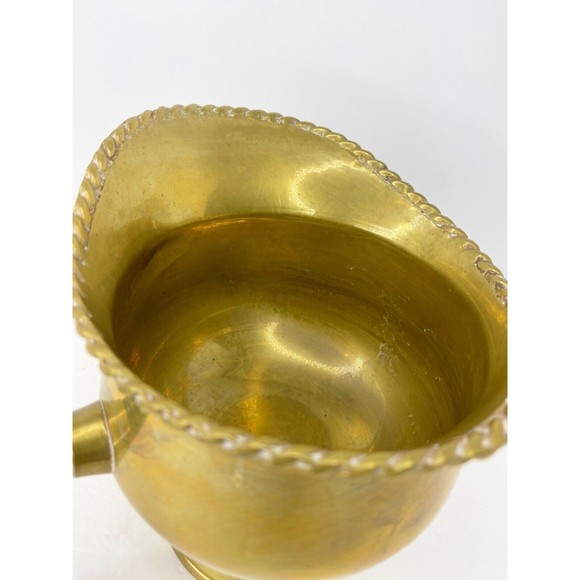 Vintage Unique Brass PWF Solid Brass India Pot/Server - Picture 11 of 11